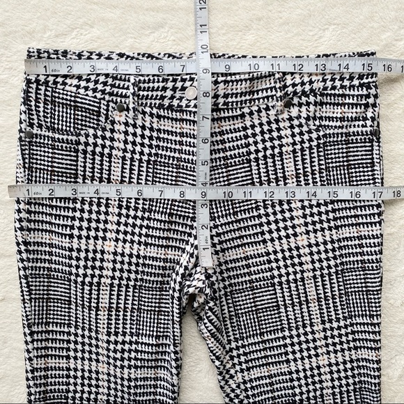 J.McLaughlin Becca houndstooth Glen Plaid leggings pants size 8 - Picture 4 of 9